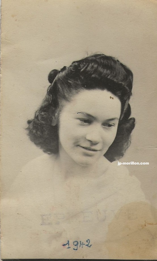 Madame Jean Morillon Angers 1942