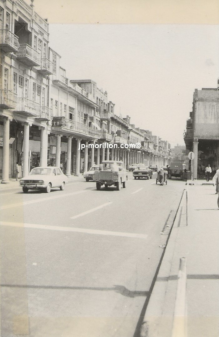 1975, Bagdad, Irak, Al Rasheed street