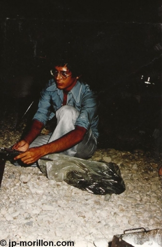 Jean-Paul Morillon Jordanie 1975 Pique.nique à Akaba