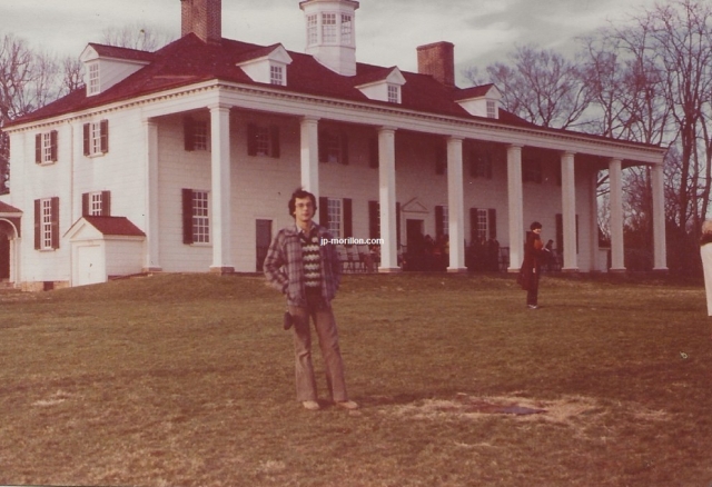 Jean-Paul Morillon, Mount Vernon, 12.1979, résidence George Washington