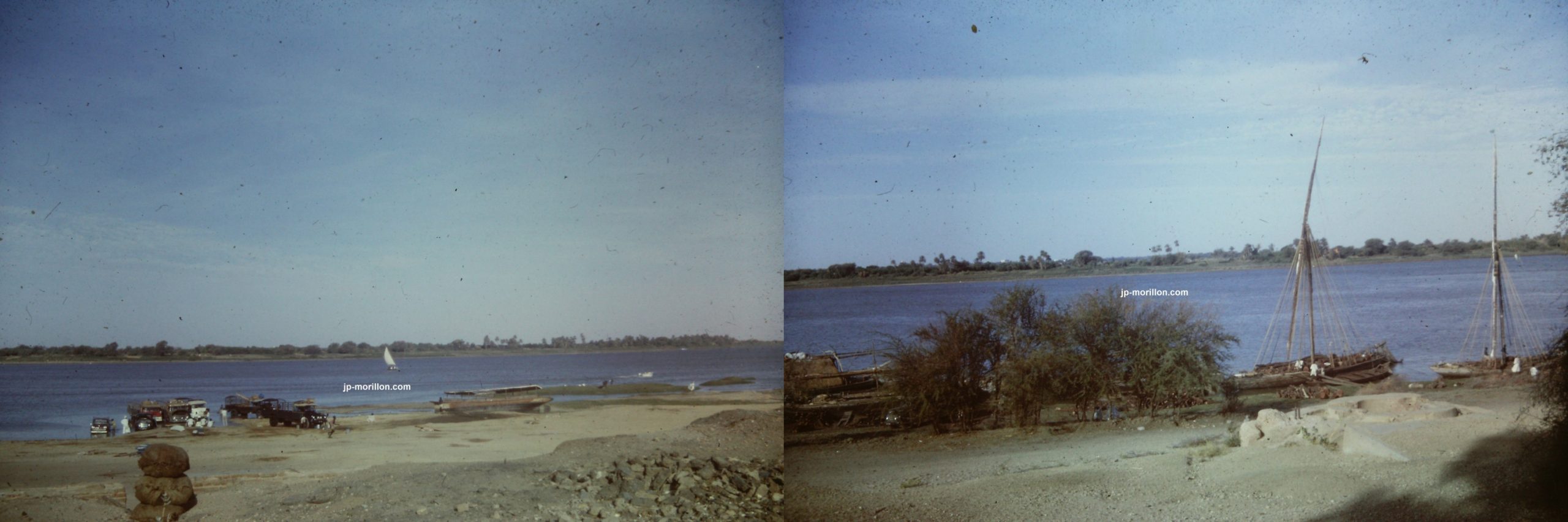 Soudan, Khartoum, rives du Nil, mi 1960