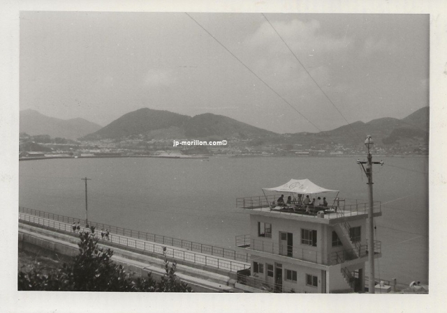 Corée, Yesan, vue d'O-Dong-Do, 1er juillet 1971