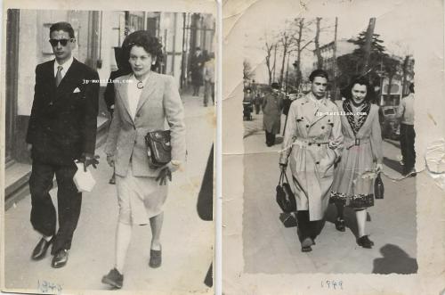 Monsieur et Madame Jean Morillon, Angers, 1948 et 1949