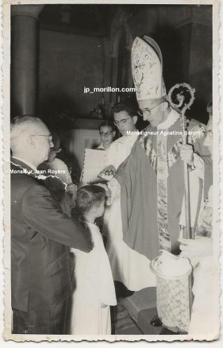 Confirmation Jean-Paul Morillon avec Jean Royère et Monseigneur Agostino Baroni, Khartoum, Soudan, 1965